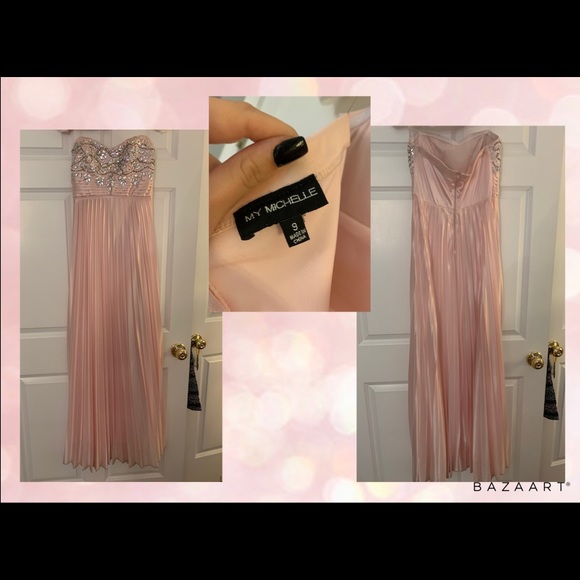 Pretty pink prom dress - Picture 1 of 4